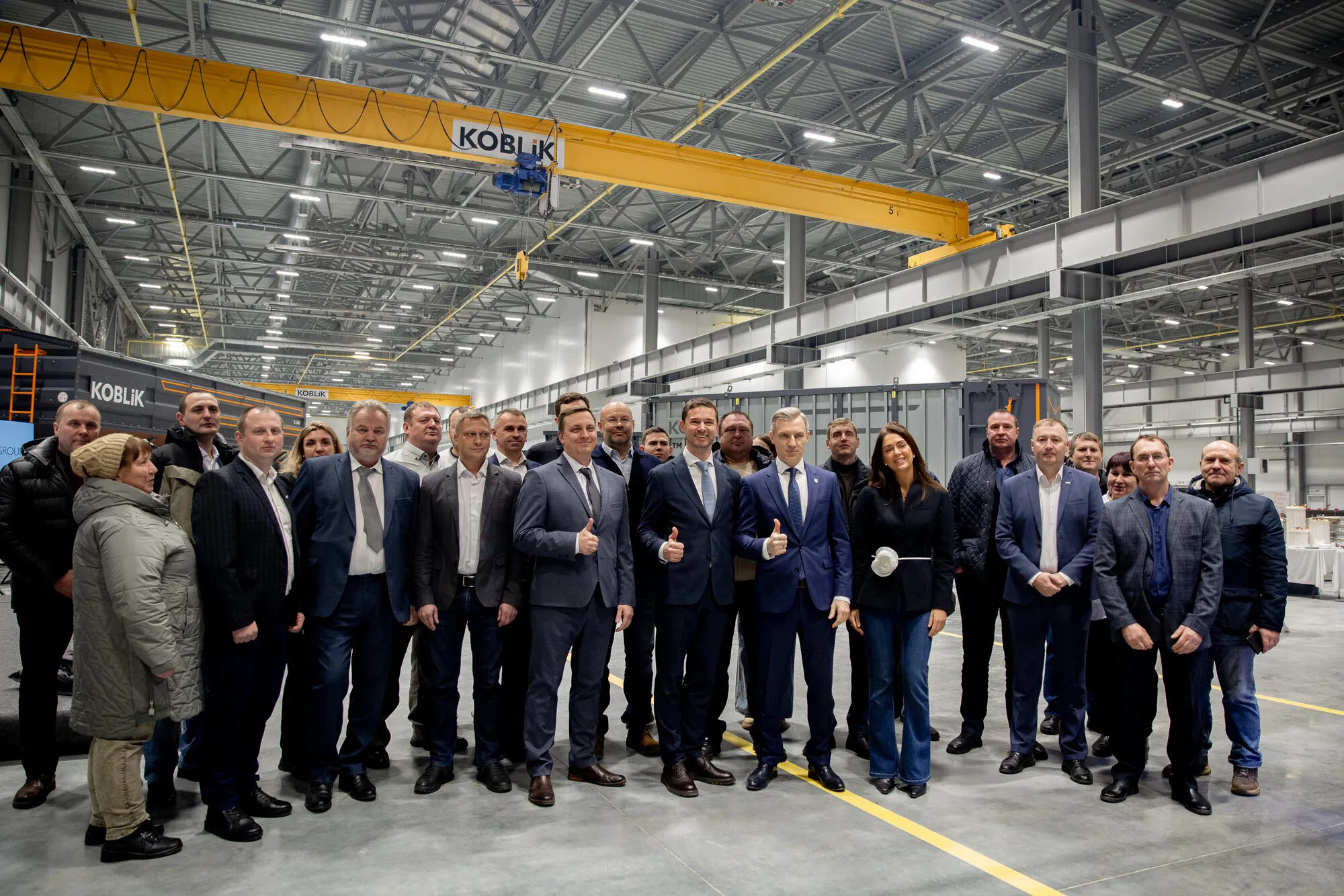 Opening of the new KOBLiK GROUP production site in Smolensk — photo 10