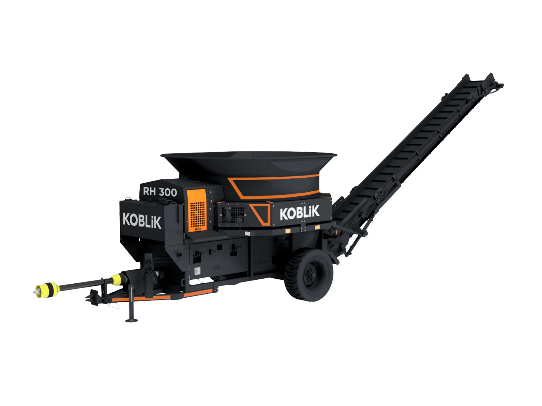 RH straw shredder