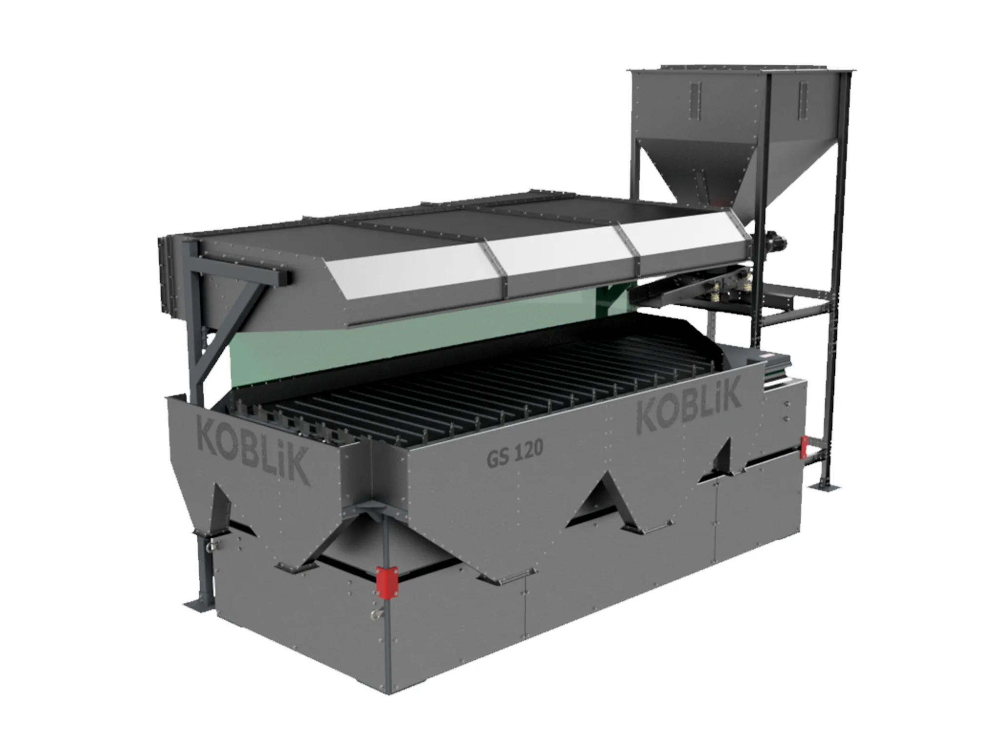 GS 120 gravity table (pneumatic separator)