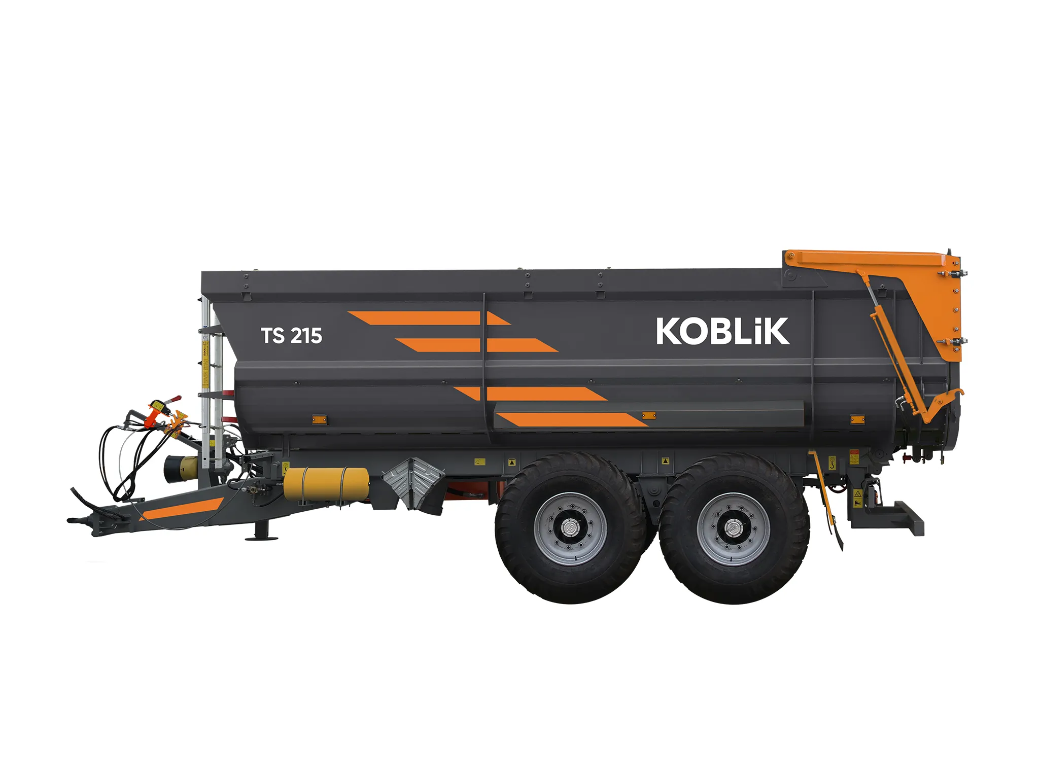 TS tractor tipping (bucket) semi-trailers