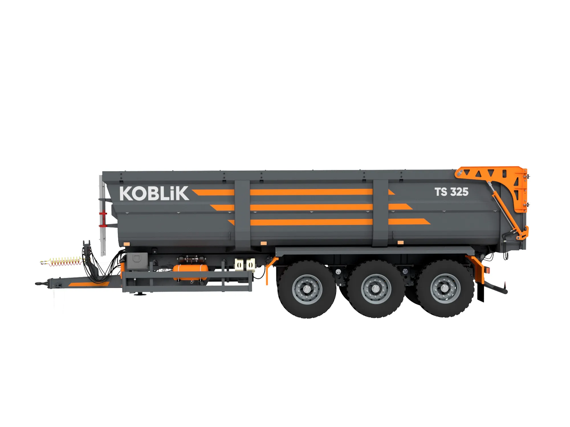 TS tractor tipping (bucket) semi-trailers