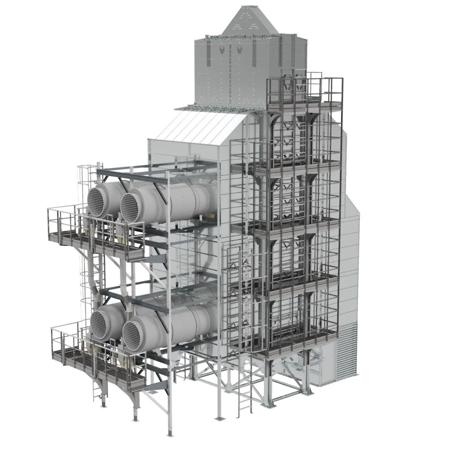 SD-M series louvre grain dryer