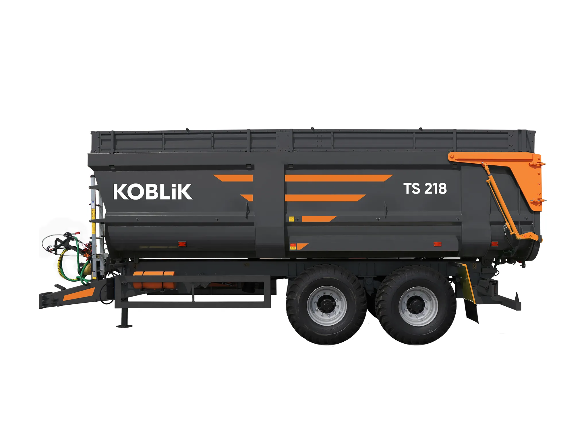 TS tractor tipping (bucket) semi-trailers