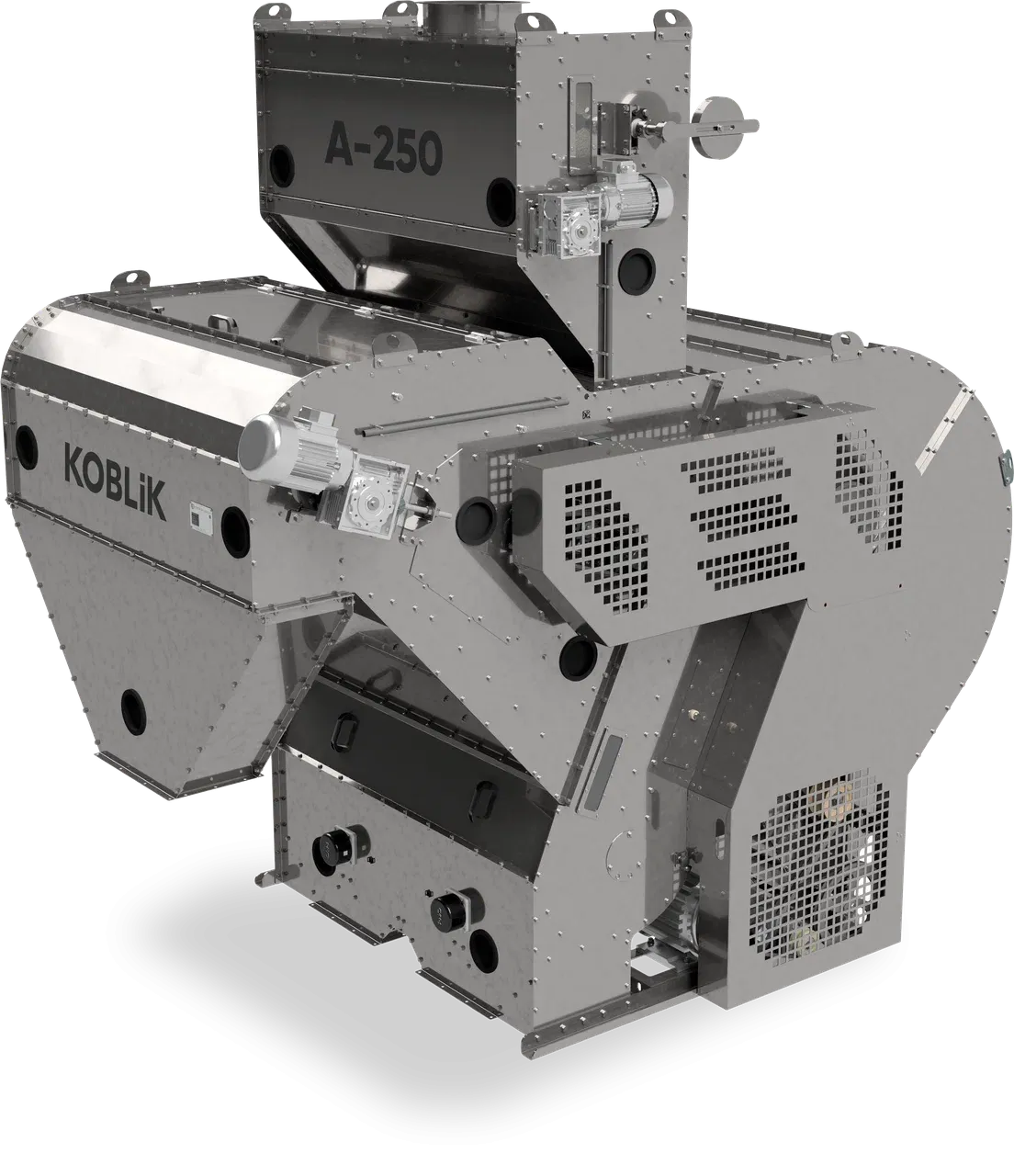 AIR grain pre-cleaning separators