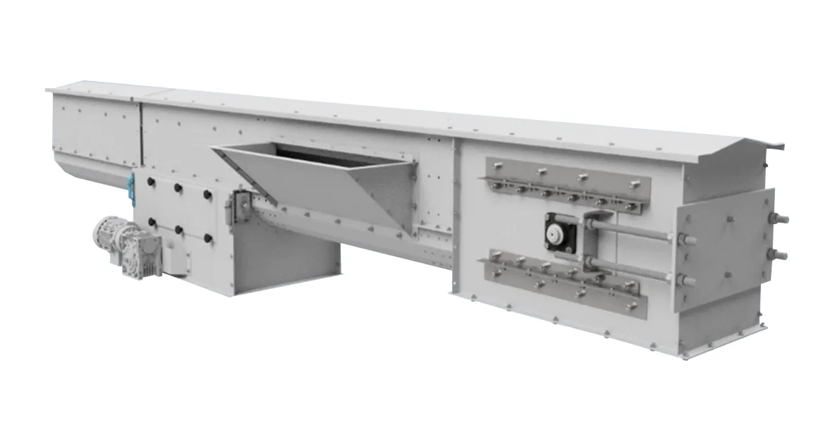 KS RB series round-bottom scraper conveyors