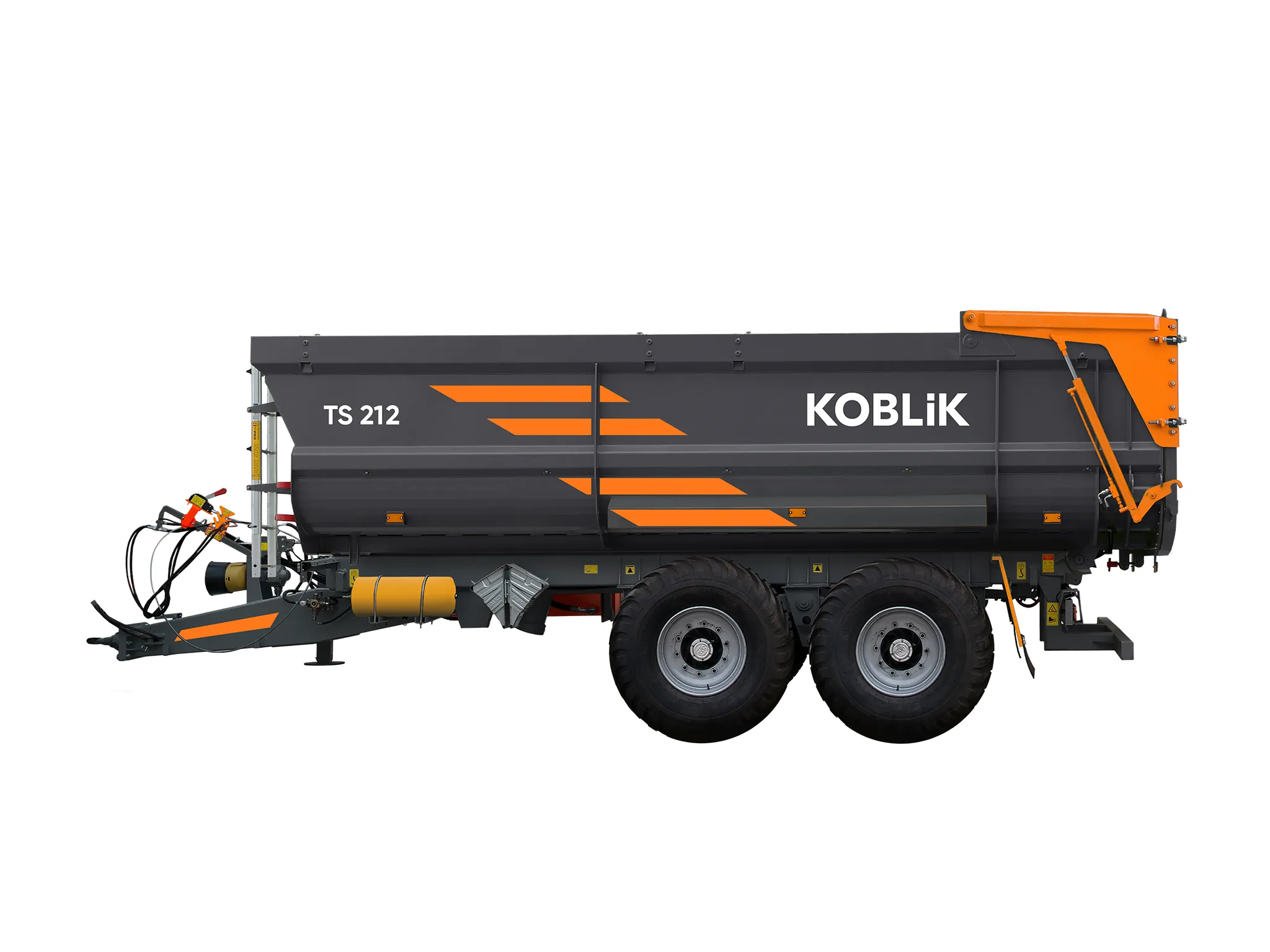 TS tractor tipping (bucket) semi-trailers