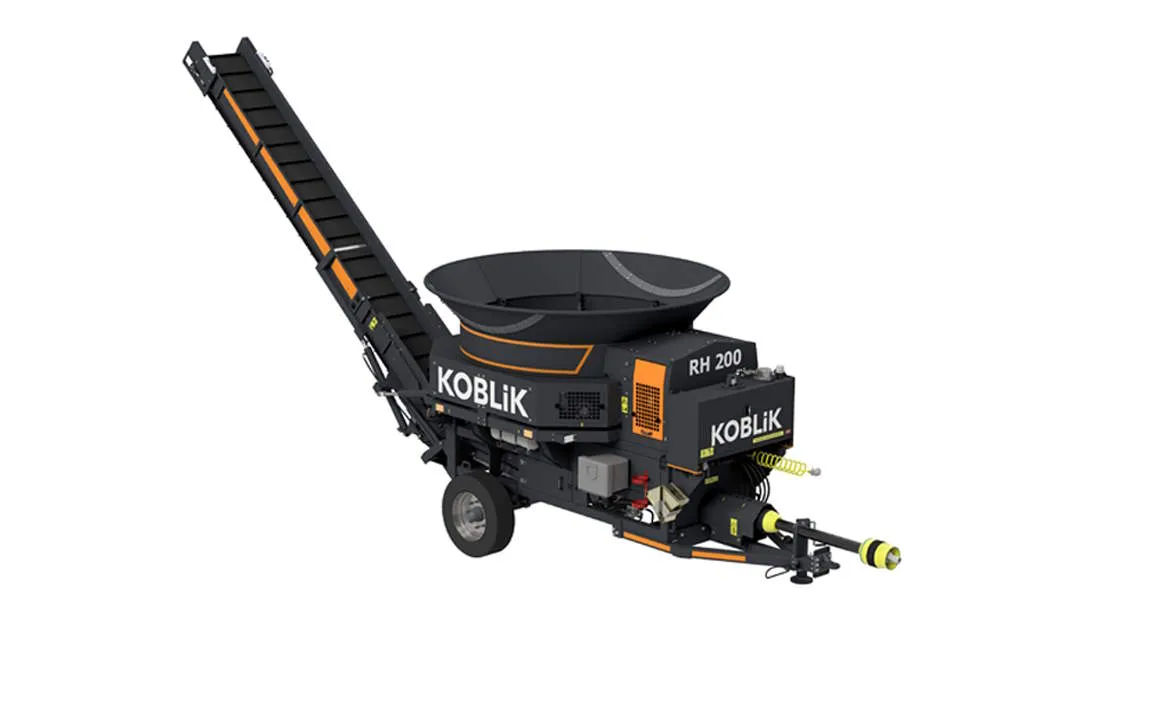 RH straw shredder