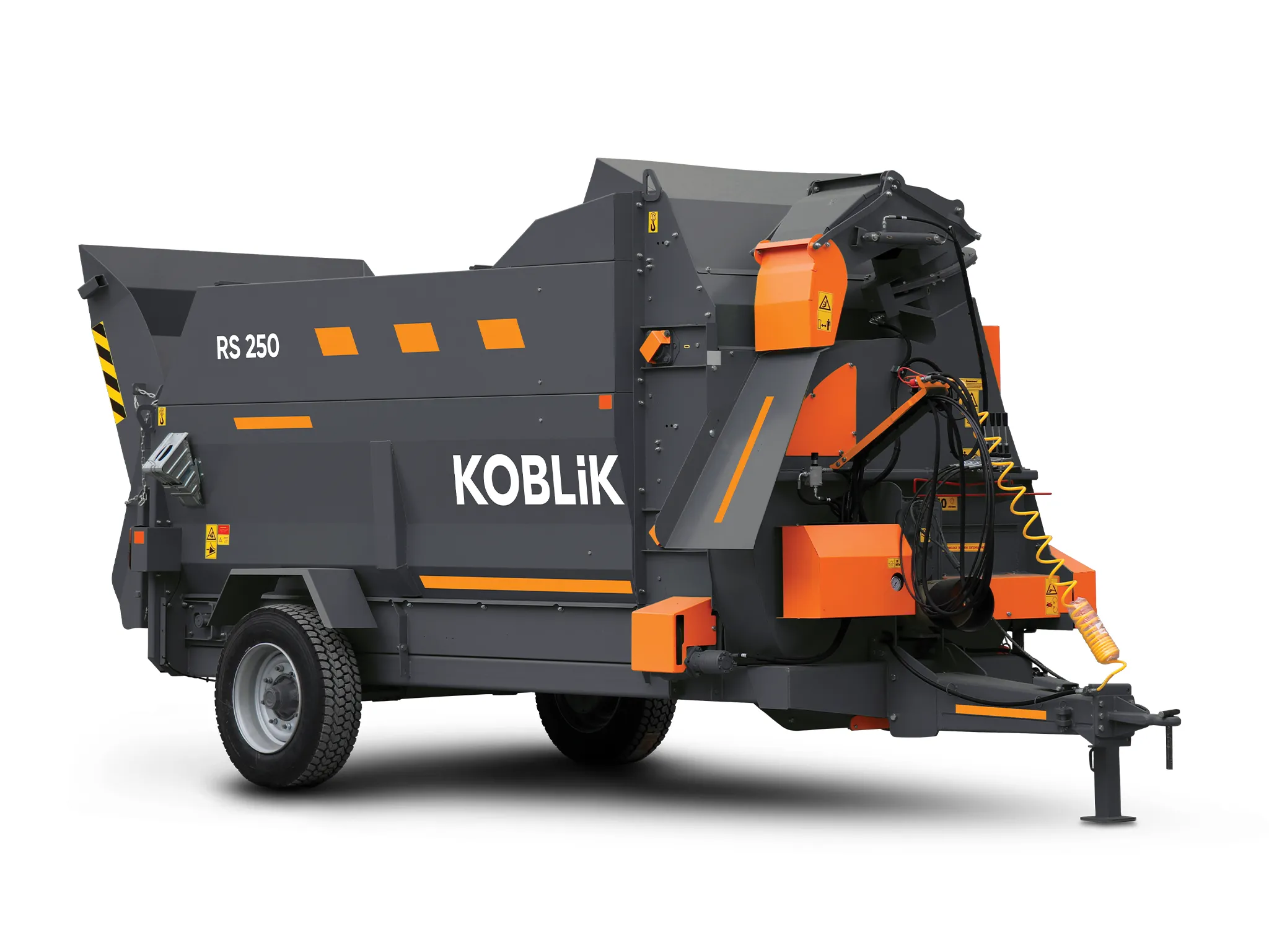 RS straw feeder-blowers