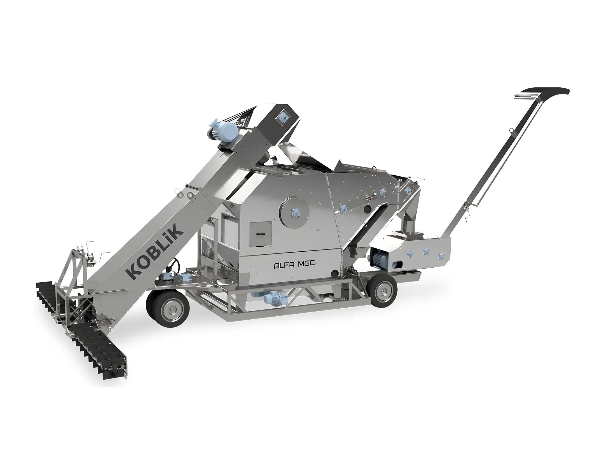 ALFA MGC mobile grain-cleaning complex