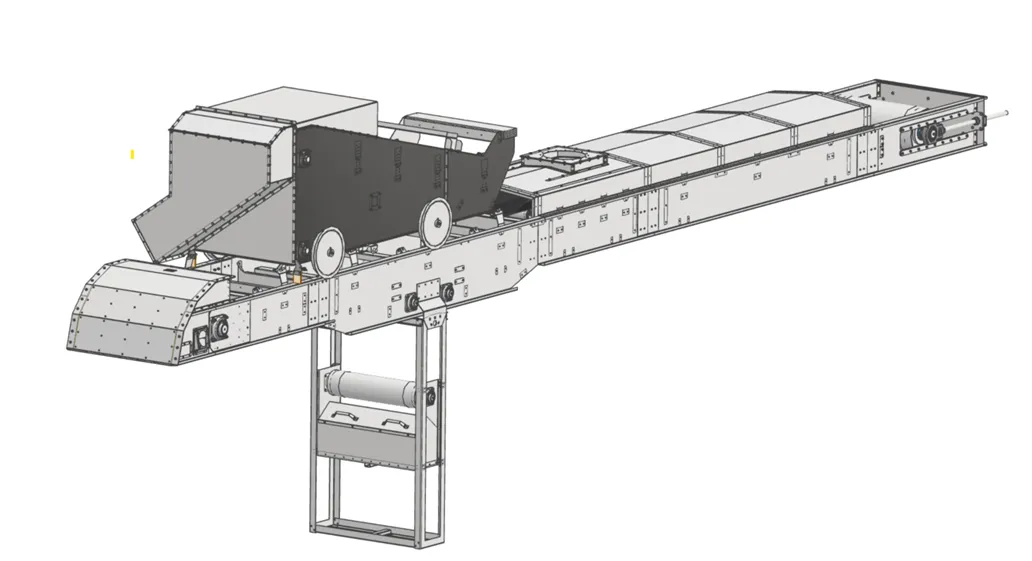 B series open belt conveyors