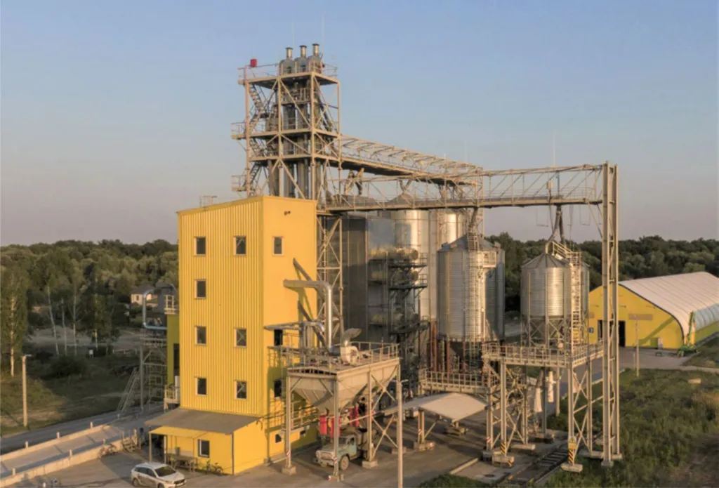 Photo Grain-drying complex