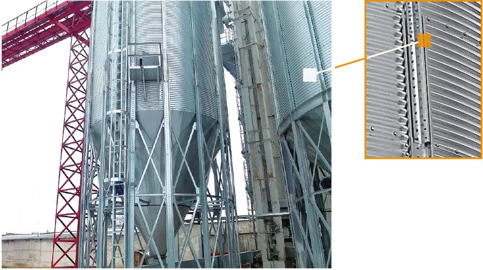 SK-malye.png Small-capacity silos — SK series cone-bottom silos