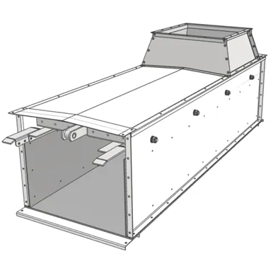 K Секция загрузочная.png Loading section — K series chain conveyors