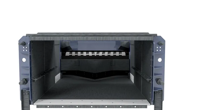 BK Устройство возврата потерь.png Spillage return device — BK series enclosed (reel) belt conveyors