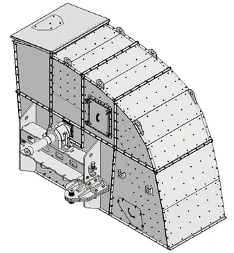 Нория Приводная станция 2.png Drive unit, second view — E series bucket elevators