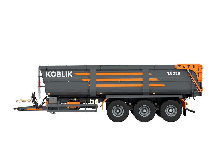 TS tractor tipping (bucket) semi-trailers — photo 1