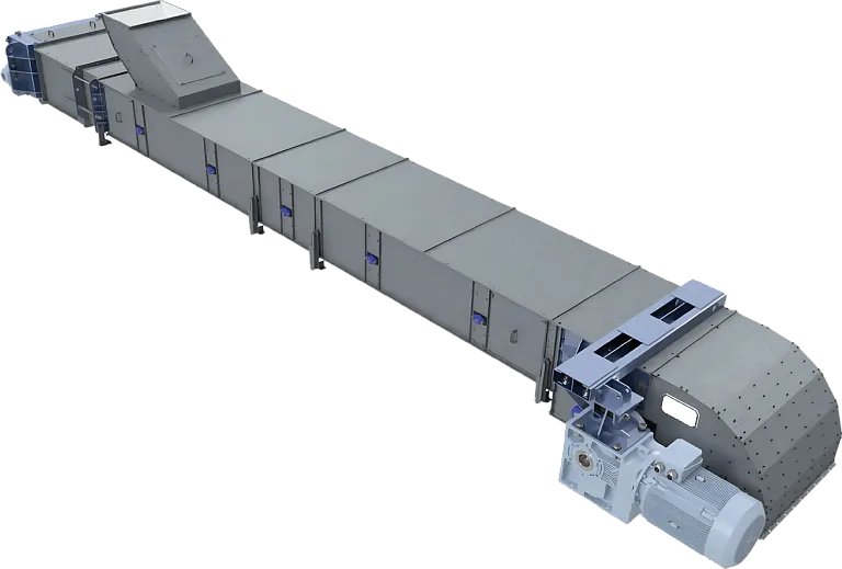 BK series enclosed (reel) belt conveyors — photo 1