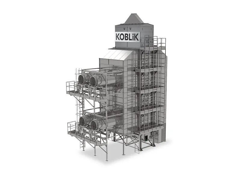 SD-L series tower grain dryer — photo 1