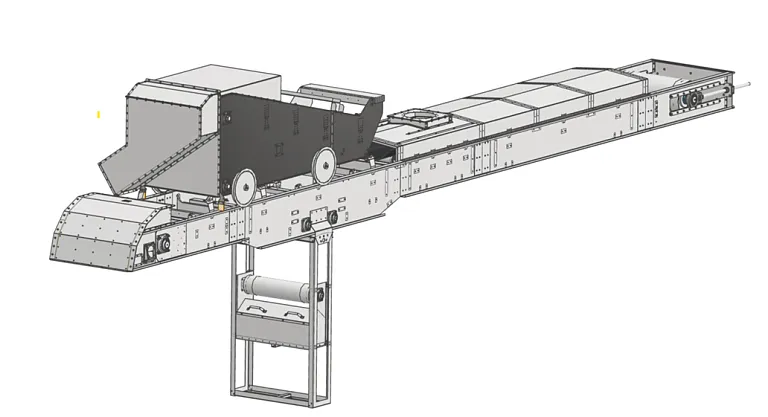 B series open belt conveyors — photo 1